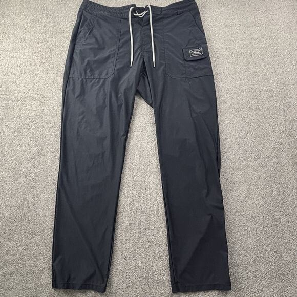 Anetik Pants Adult Size 34W 31L Black Active Athletic Sweatpants Casual Men's - Picture 1 of 12